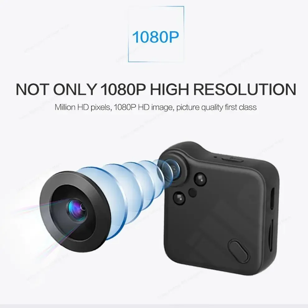 1080P HD Ultra Mini WiFi Camera Infrared Night Vision Alarm Motion Remote CCTV Camcorders IP P2P Surveillance Cam Video recorder