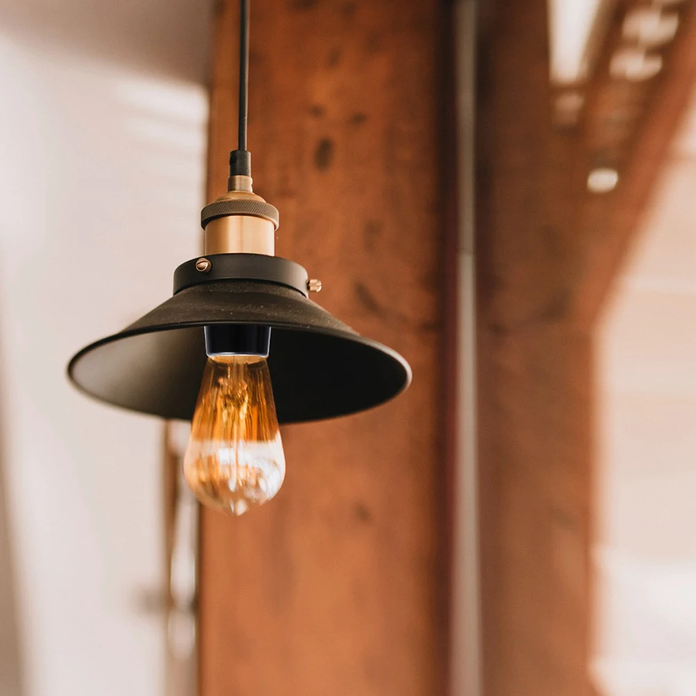 4pcs Lamp Holder Socket Light Aluminum Cap Plastic Base Bulb E14 LED Light Bulb Socket Lamp Parts Repair Kit