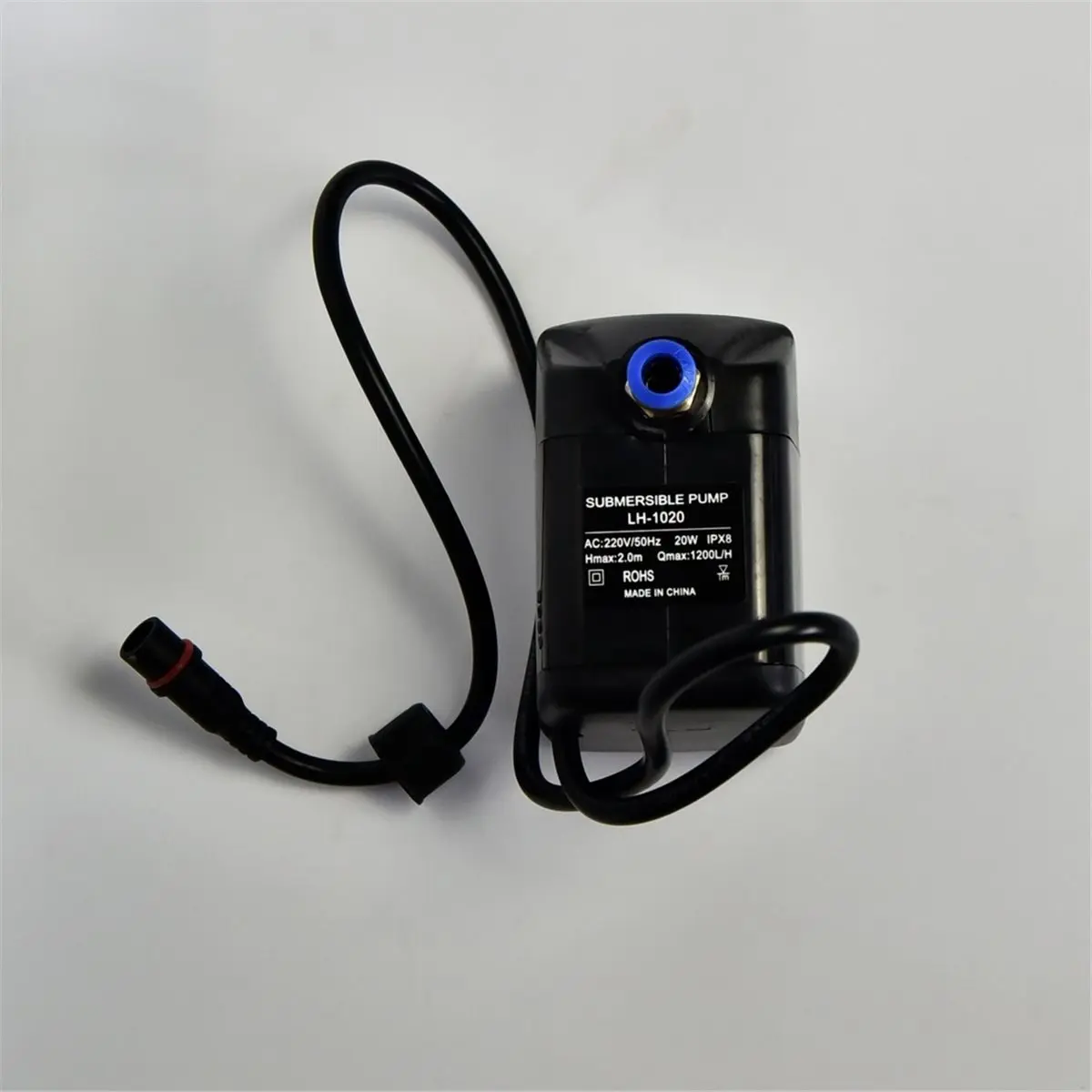 A1809K Industrial Sprays Water Pump, 20W Industrial Fan Submersible Pump, Water Pump, Filtration and Circulation Pump EU Plug SU