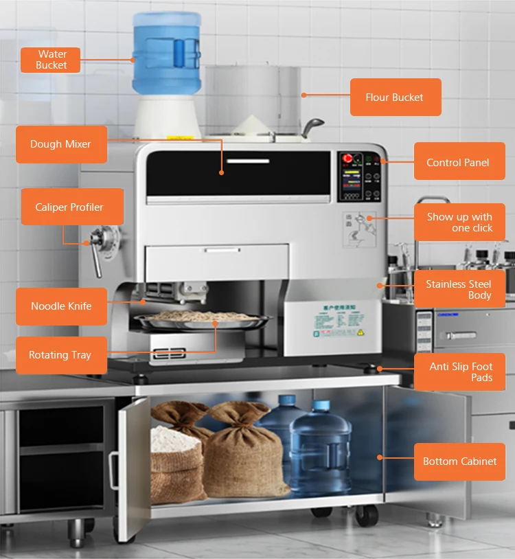 Machine à Nouilles Industrielle existent, pour Riz