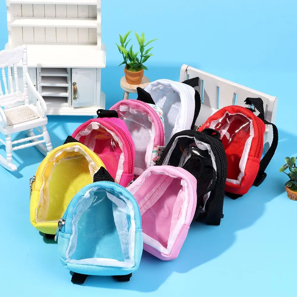 suit 15-20cm  Dolls Accessories Transparent Gifts DIY  Backpack Mini Bag