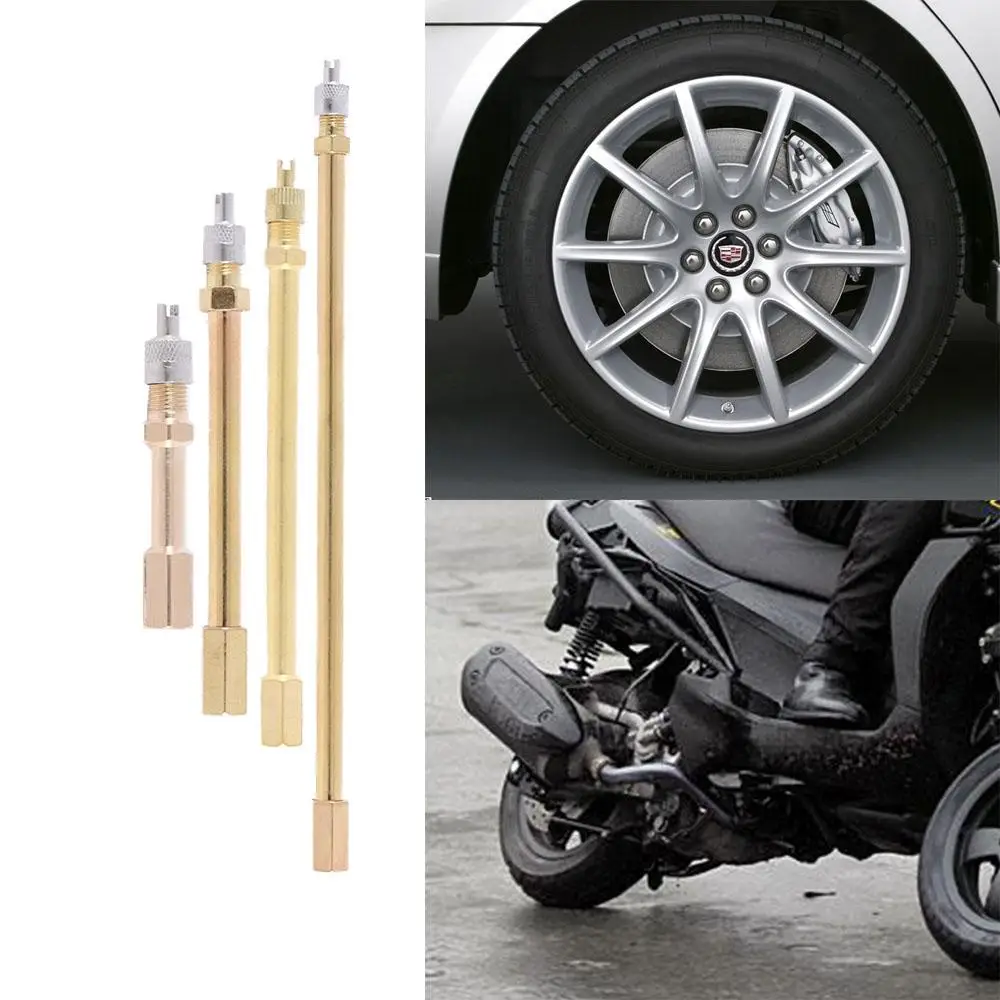 1 PCS Universal Air Valve Pump Extension Rod High Quality Tyre Stem Extension Pole Portable Extension Tube For Automobiles