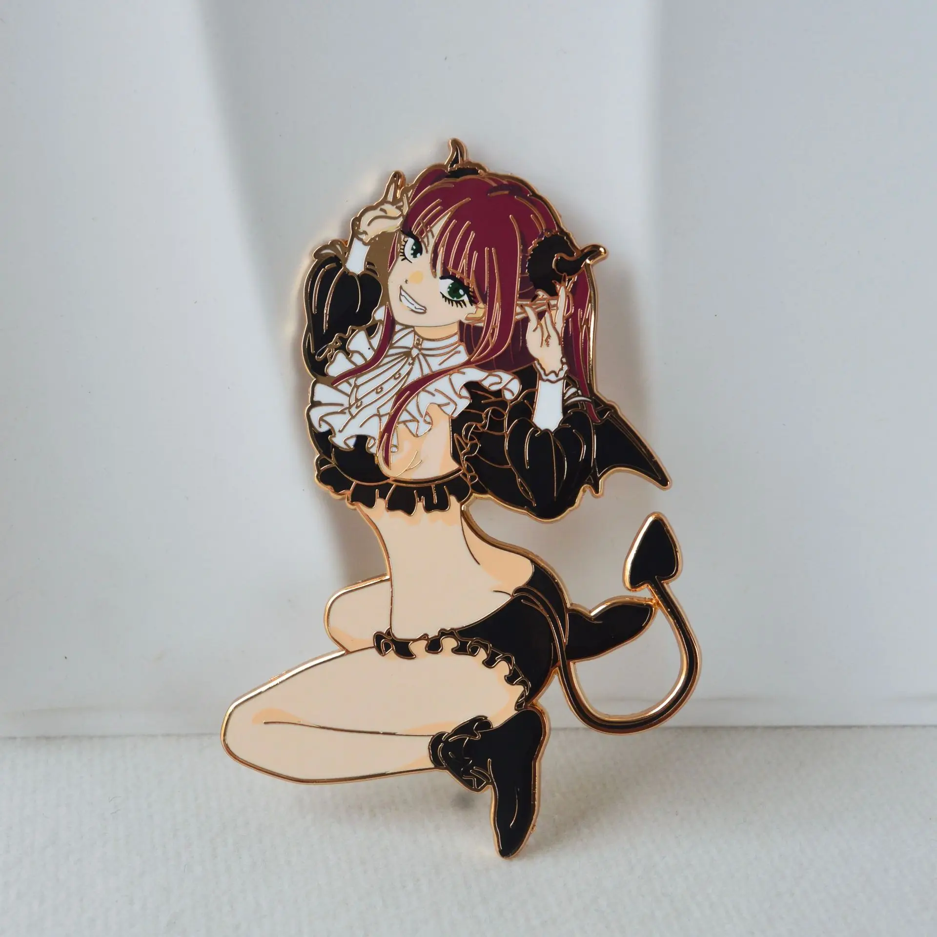 Anime meu vestido querido ‌   Kitagawa Marin Cosplay Traje Emblema Pin Acessórios Mochila Pingente Metal Prop Broche