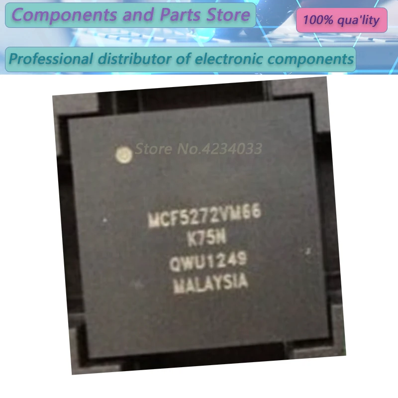 1PCS  MCF5272VM66K75N  MCF5272VM66K7  MCF5272VM6  BGA  NEW100%  MCF5272V M66K75N