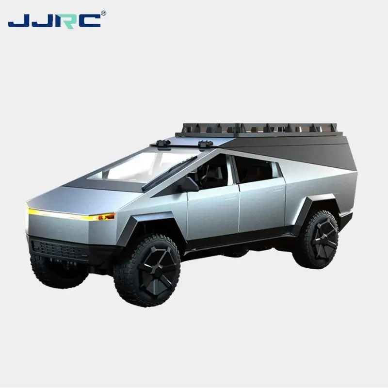 

JJRC C8817 Cybertruck RC Car, пикап из сплава в масштабе 1/32, внедорожный автомобиль с дистанционным управлением 2,4G 4WD для мальчиков