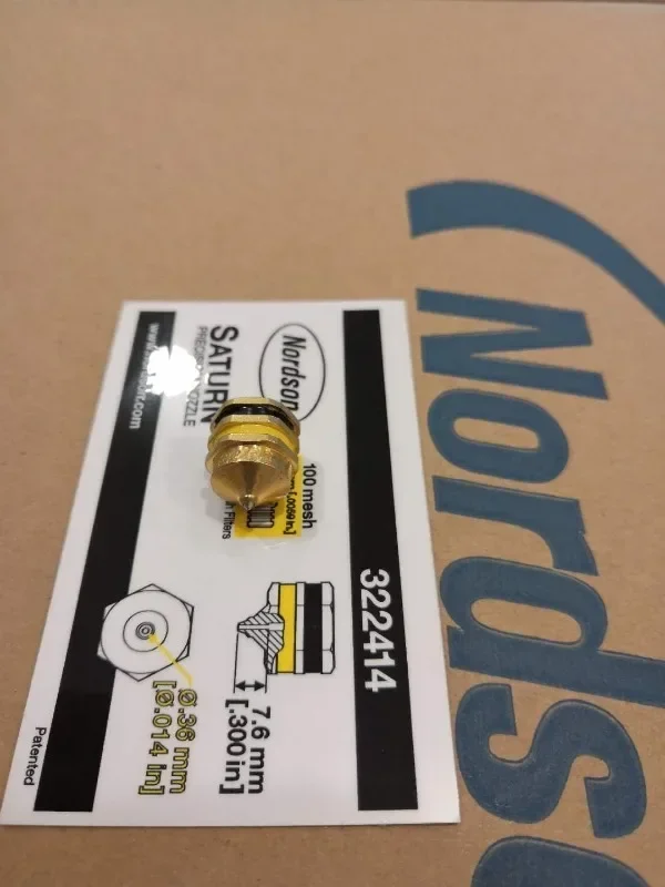

Nordson hot melt adhesive machine single hole straight nozzle nozzle nozzle NOZZLE, BR 322414