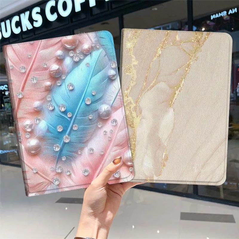 

Feather Art Popular Color For Samsung Galaxy Tab A7 A A8 A9 A11 S6 S11 10.1 10.4 10.5 Inch Lite PLus Soft Tablet Case Gift