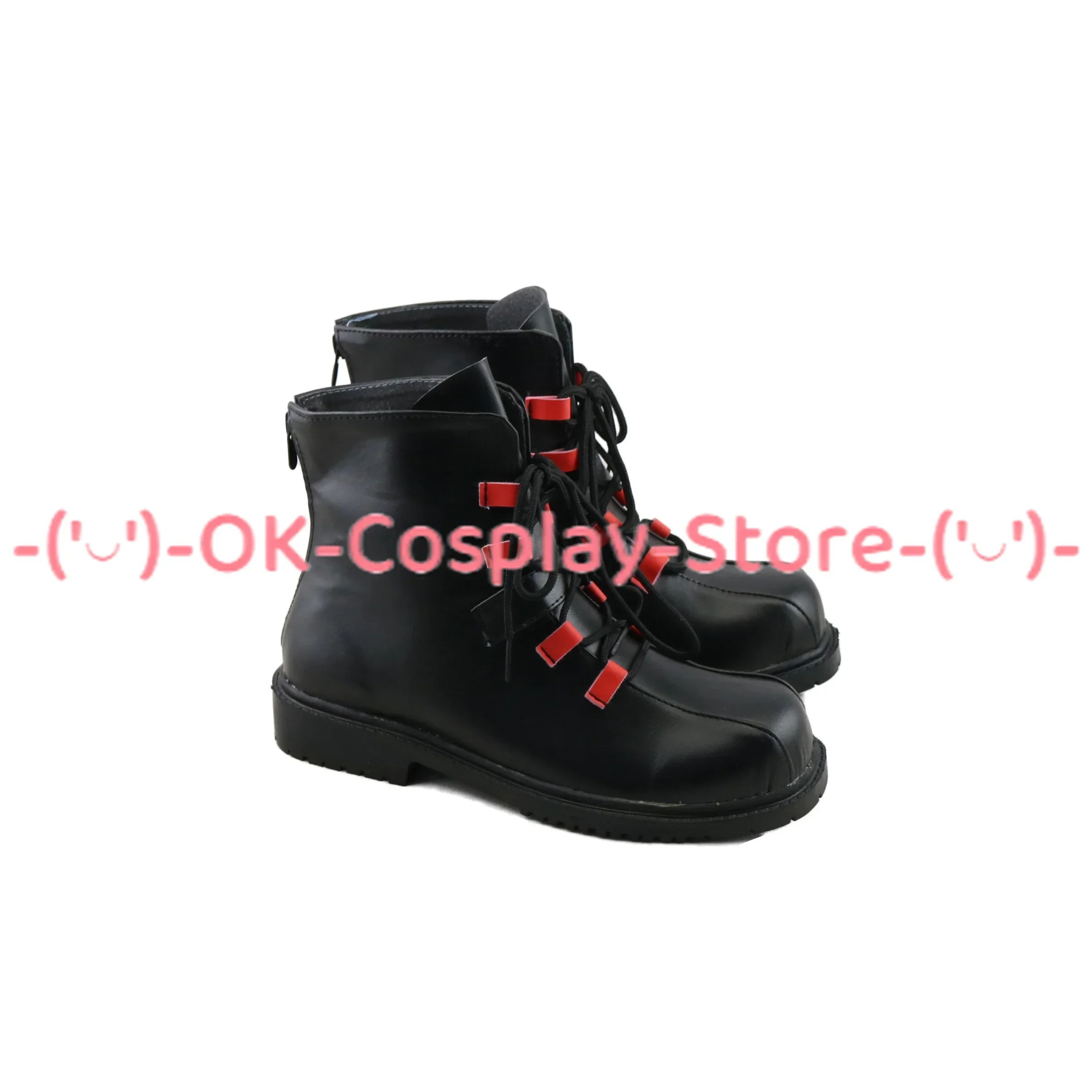 [Customized] Game Division Rap Battle Amemura Ramuda Cosplay Shoes Anime Roleplay Prop Halloween Carnival Party PU Leather Boots