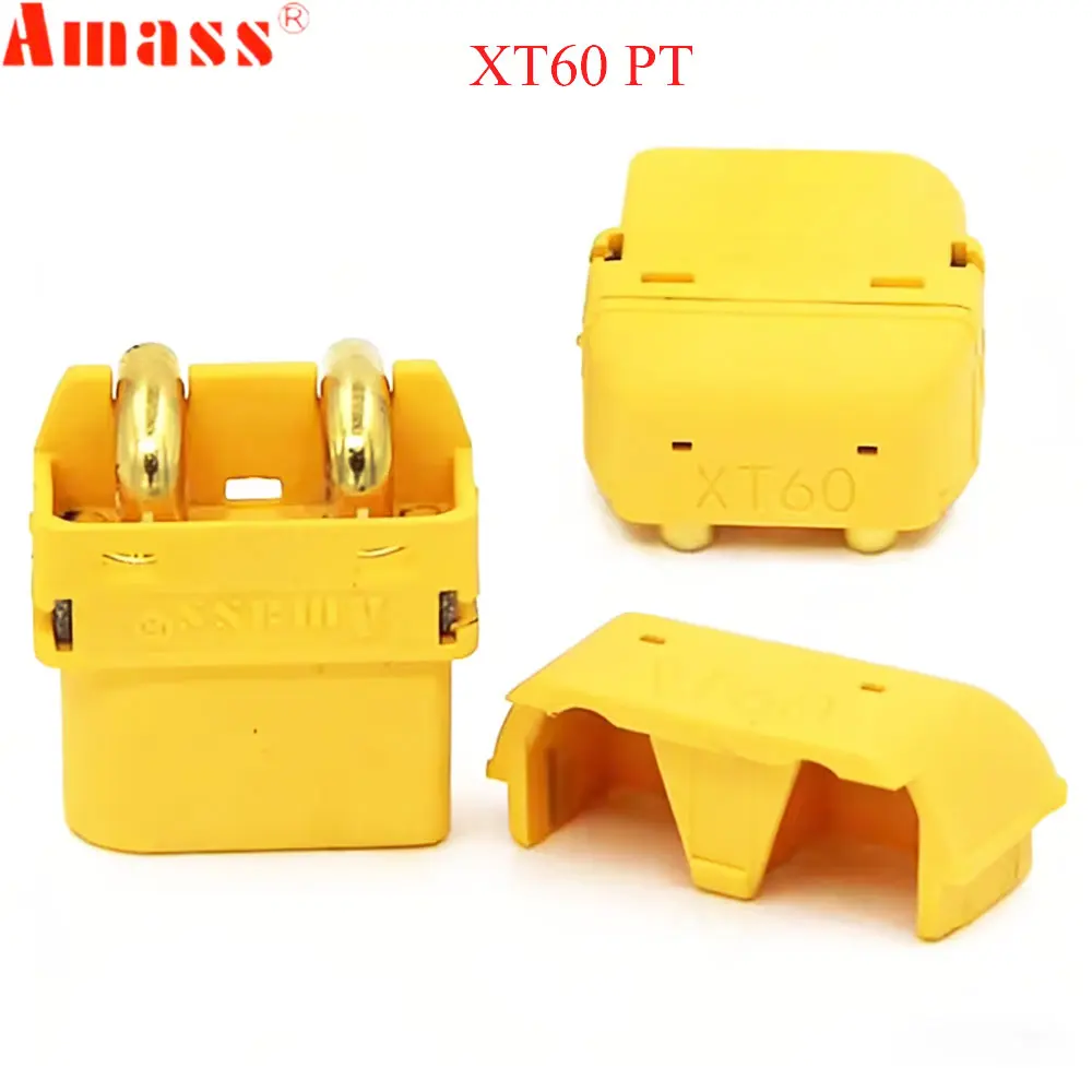 XT60 PT Gold Plated Connector Male Female XT60PT Plug For RC Lipo Battery Drone Car Boat Model Power Connector