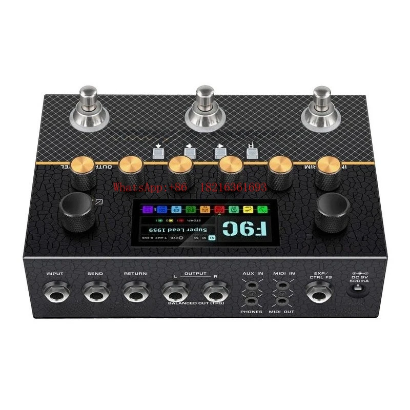 

Эффекты Amp Academy Stomp Speaker Modeling для электрогитары, комплексный набор NMA-3AAP