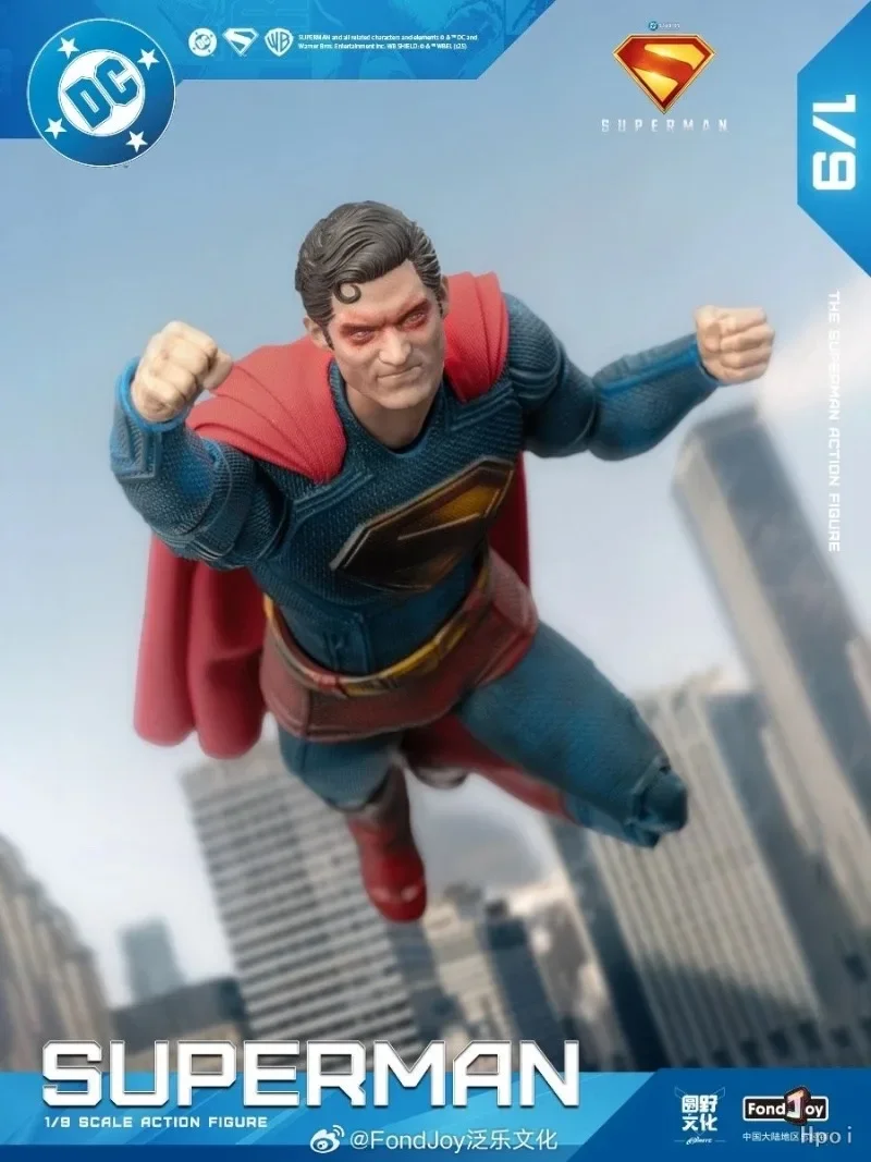 FondJoy 1/9 DC Figure Series Superman 2.0 & Superman 2025 Movie Damaged Ver Action Figures DC Comics Anime Model view 5