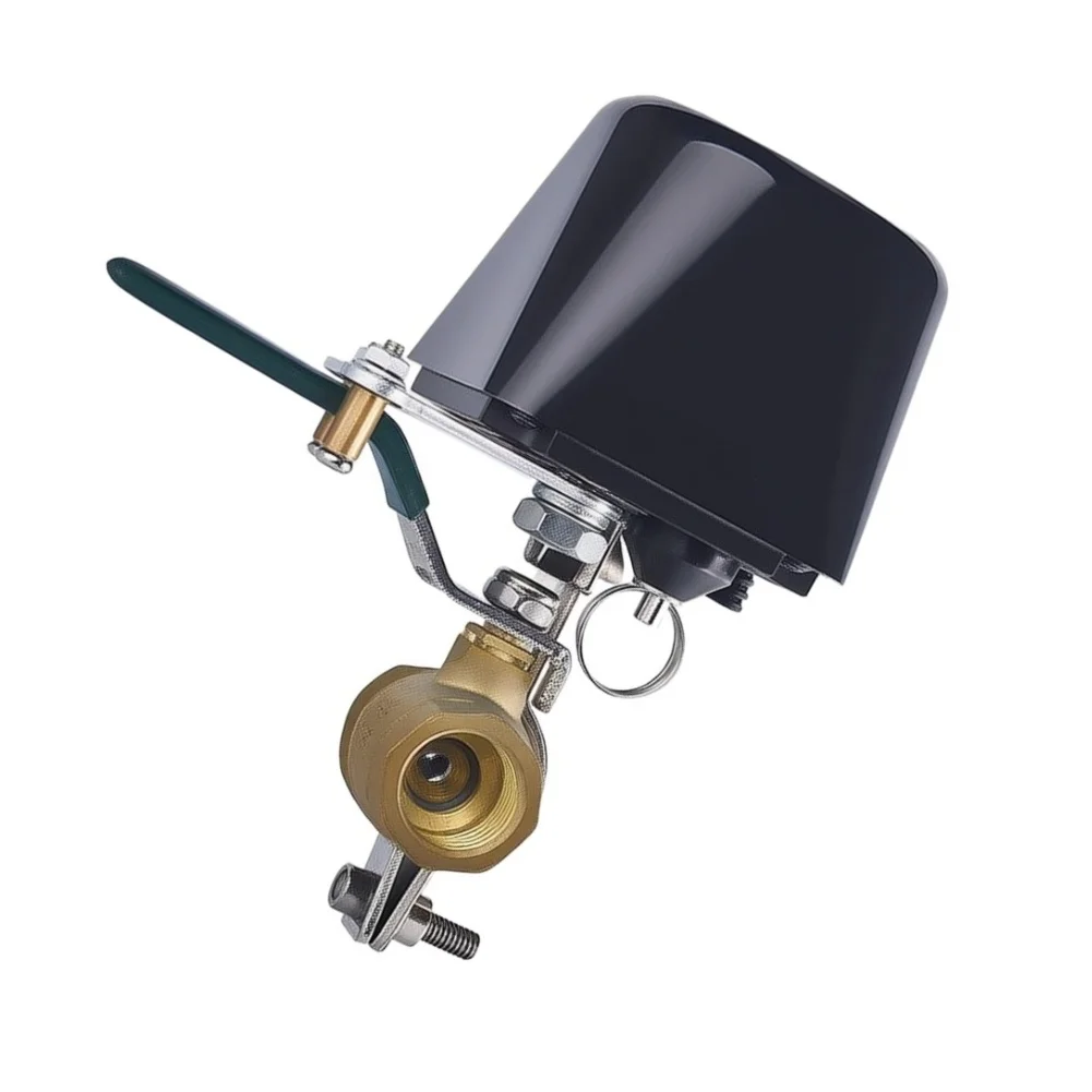 For Smart Water Valve with WiFi Connectivity for Tuya and For Alexa Integration Manual Clutch Pull Ring and Auto Timer
