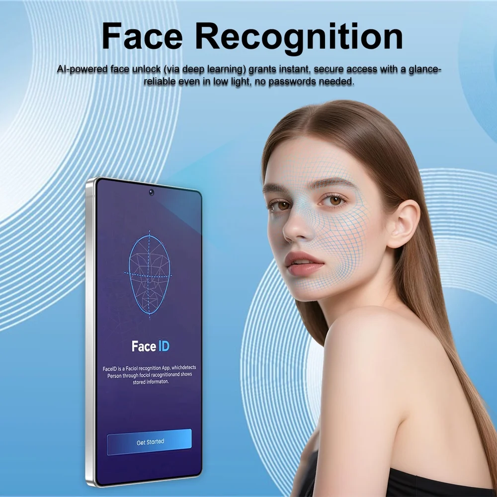 K-Touch Mobile Phones For S26 Ultra Android 15 Smartphone Global Version 5G Dual Card Dual Standby Cell phone 7.3 Inch 16+48MP Camera 7800mAh Battery Face Unlocked Cellphones