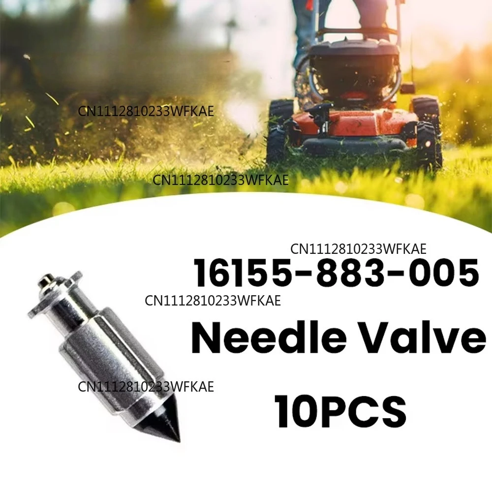 10PCS Float Needle Valve 16155-883-005 for Honda G100 G150 G200 G300 MB5 CRF NS Engine Carburetor Fuel Inlet Parts Replacement