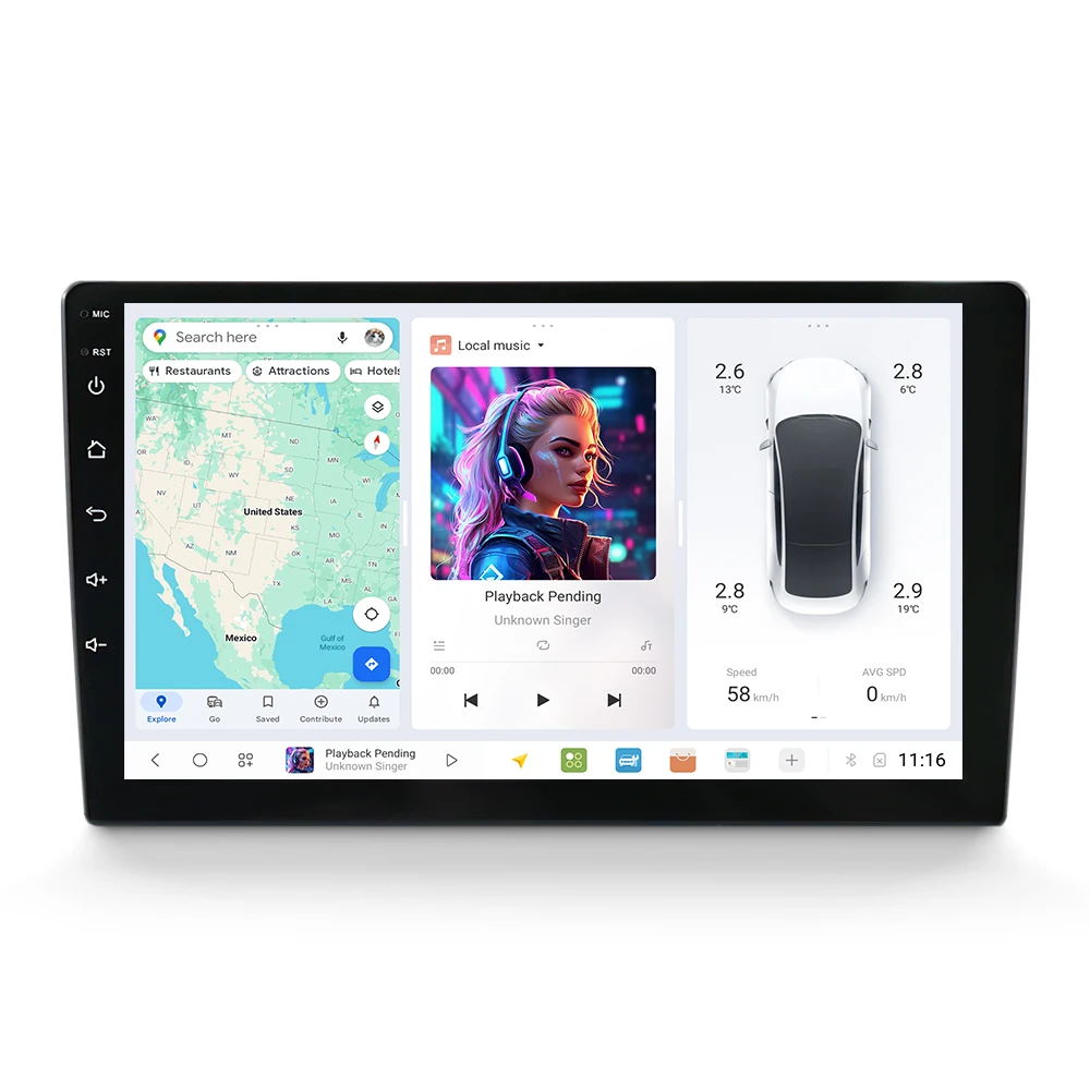

Universal DUDU6 DUDU7 Customized Version Car Radio DVD Plyer Support 4G LTE External Card Slot +5G WIFI