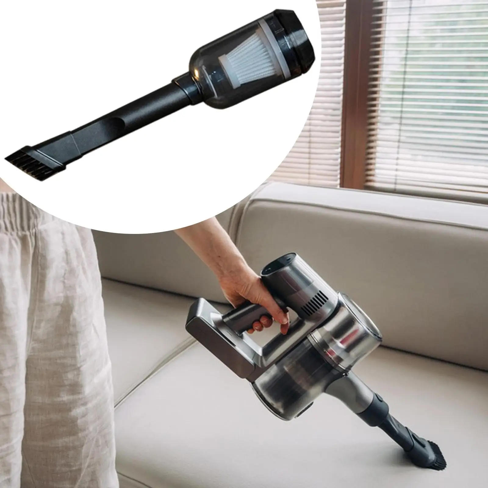 4x Blower Vacuum Cleaner Attachment Cordless Air Blower Supplies for Pet House Office Desks Vehicle Interiors Keyboard Computer