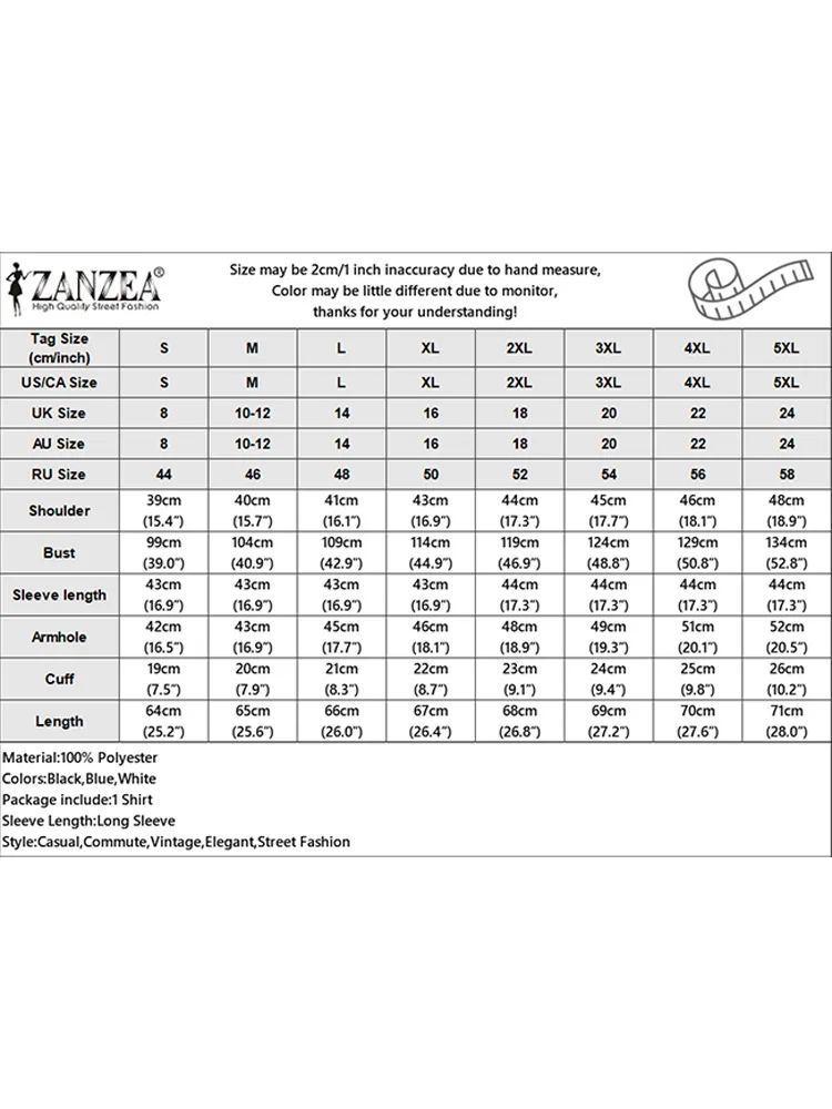 Zanzea-女性用ヴィンテージラペルネックシャツ、不規則な裾のブラウス、長袖、ボタンカーディガン、特大、オフィストップ、シック、夏、2024