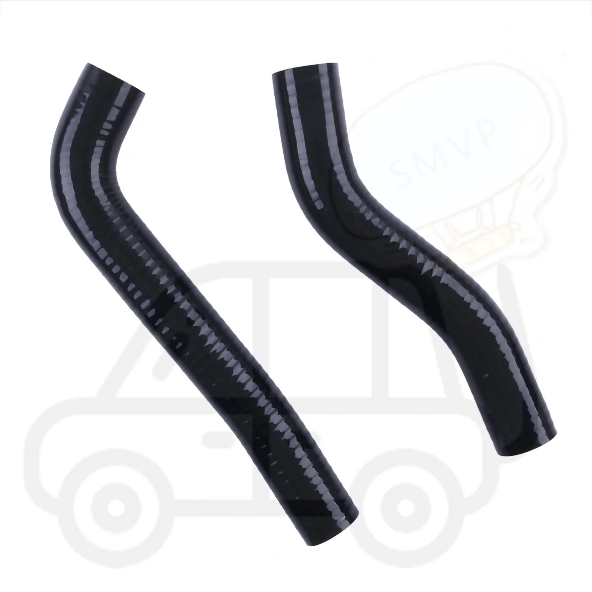 FOR 2008-2013 KTM 690 SMC 690 DUKE ENDURO Silicone Radiator Hoses 2009 2010 2011 2012 Set Replacement Performance Parts 3Ply view 2