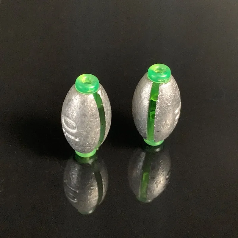 Olive Fishing Sinkers Set 6