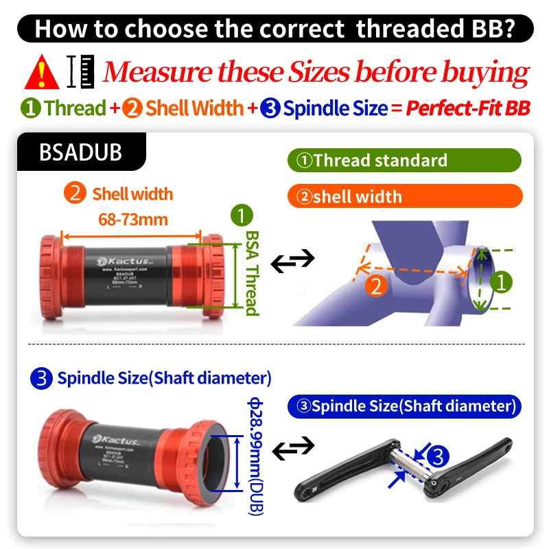 Thumbnail 4 - #48 Bicycle Bottom Brackets Comparison Guide