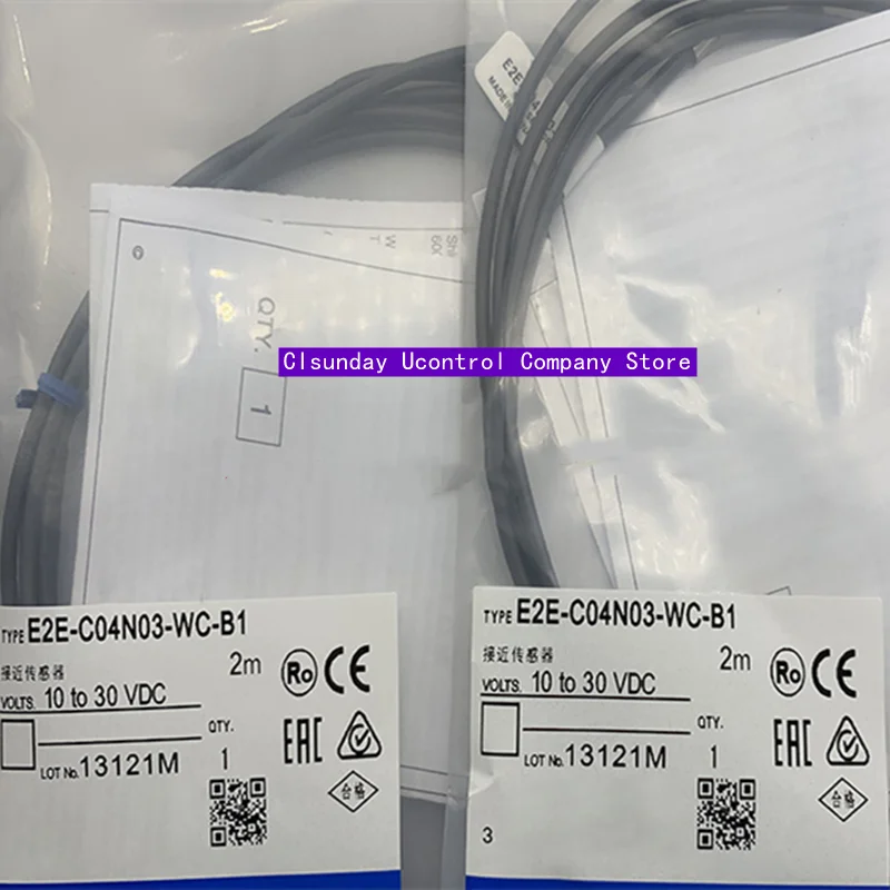 

2pcs New proximity switch E2E-C04N03-WC-B1-R E2E-C04N03-WC-C1-R E2E-C04N03-WC-B2-R E2E-C04N03-WC-C2-R