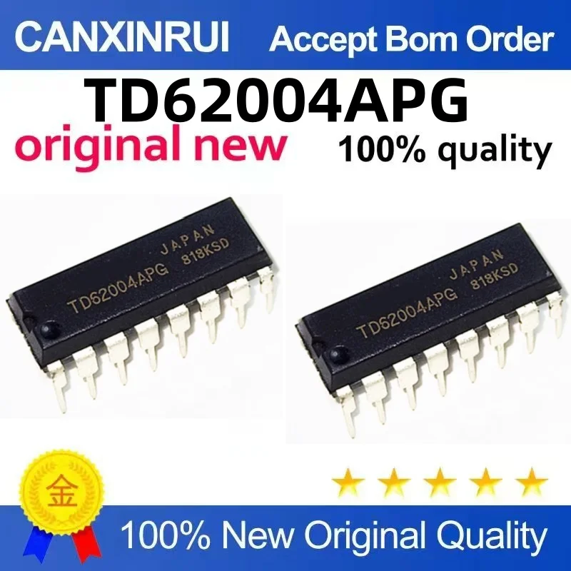 (10-300piezas)The new original TD62004APG DIP16 spot chip IC starts with one shot