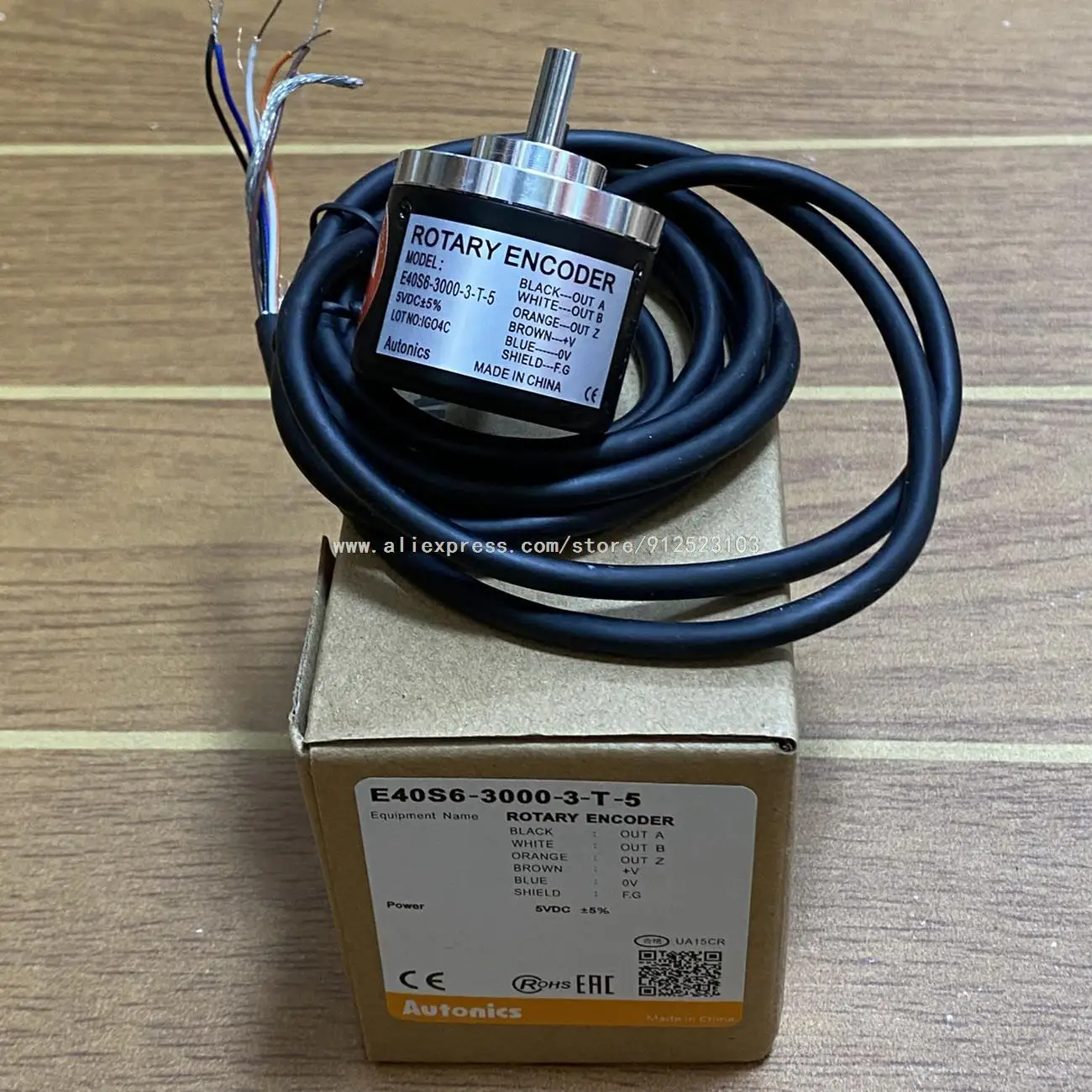 E40S6 E40S8 Rotary Encoder E40S6-1000-3-T-24 1024 360 600 2000 2500-3-N