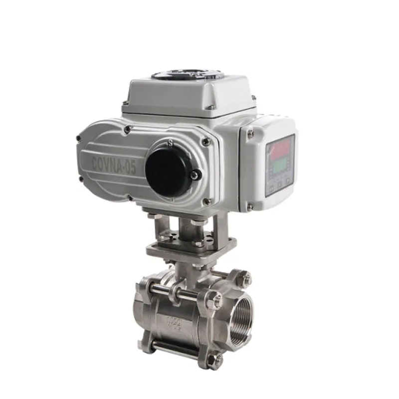 Motorised For Irrigation Intelligent Wireless Bluetooth Smart Motorized Operated 3-Piece Remote Control Ball Valve