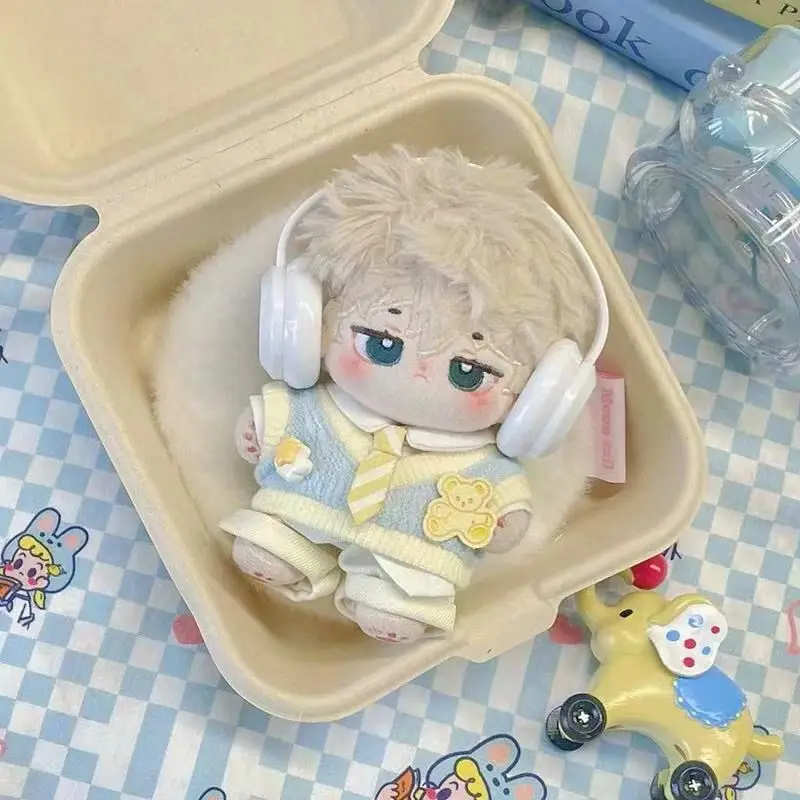 

10cm Cotton Doll Dress-Up Clothes Beihai Love College Wind Series Exquisite Baby Humanoid Doll Outfit for Toy Dolls Accessories