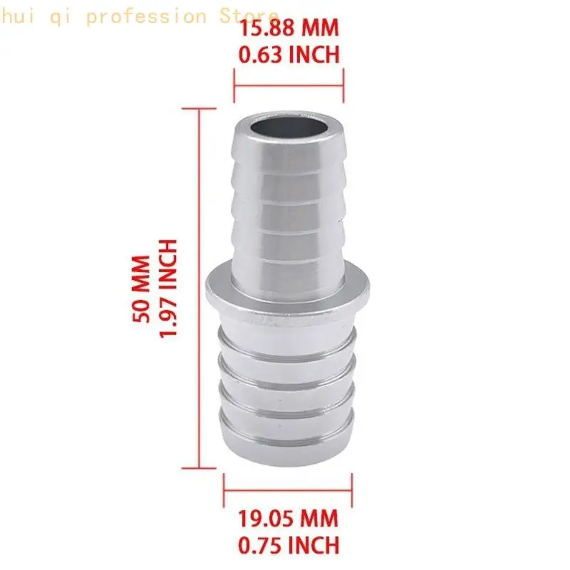 Korrosionsbeständiger Aluminium-Kühlerschlauchanschluss 5/8 3/4 Zoll für die Autokühlung H8WE – Detail 6