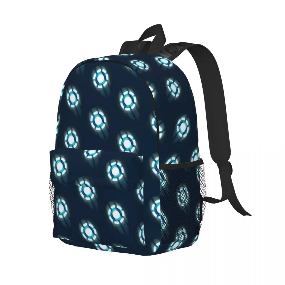 Iron Man 15-Inch Waterproof Backpack - Lightweight Travel Bag with Multiple Pockets for Organization