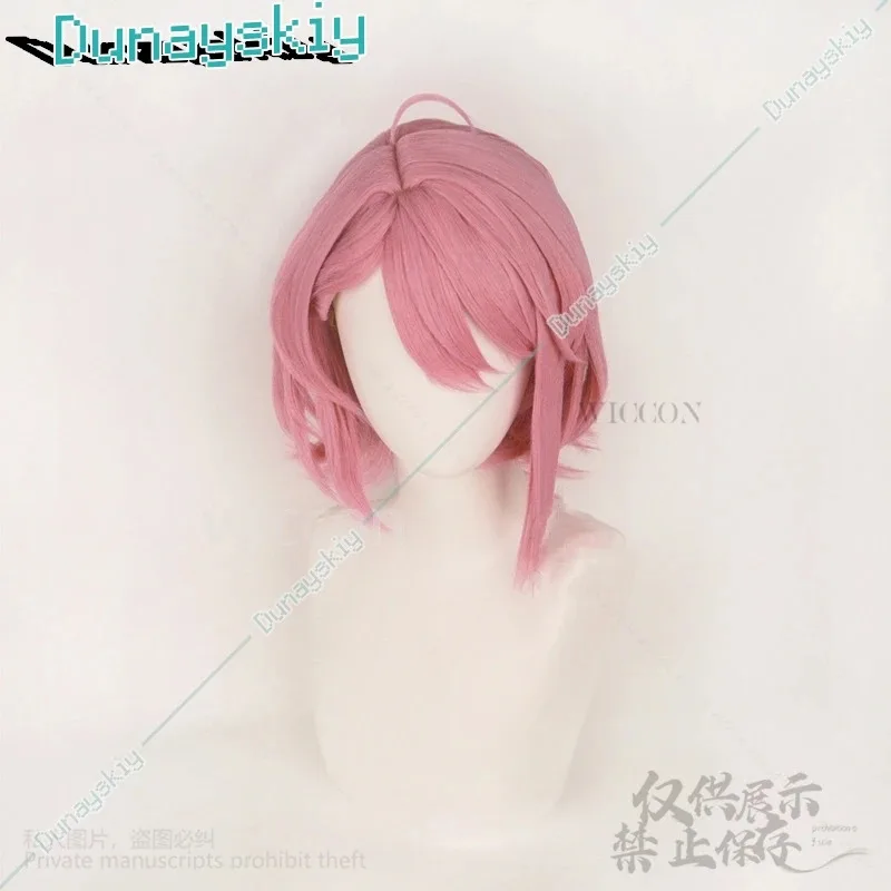 Disfraz de Aira Shiratori de Anime, disfraz de Dandadán, pelucas bonitas rosas, accesorios de máscara 3D para niñas y mujeres, disfraz personalizado de Halloween y Navidad