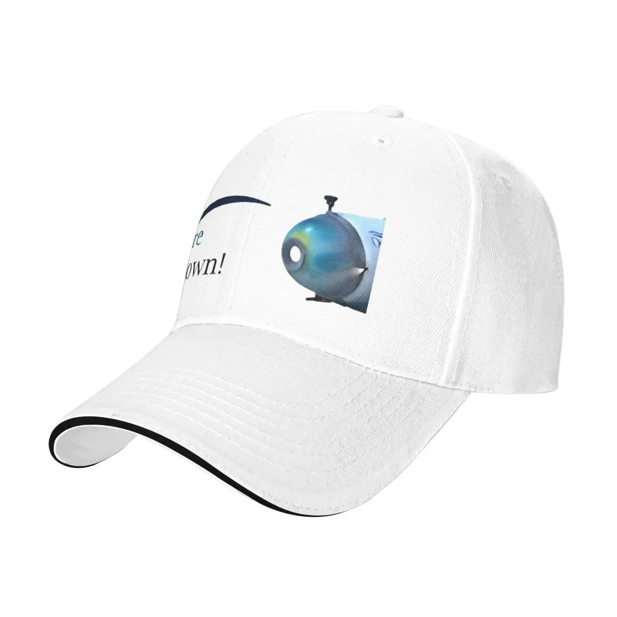 Oceangate Titan Send More Down! Baseball Cap Unisex Men  Trucker Hat Summer y2k Cute Running Hippie Sun Visor Baseball Caps