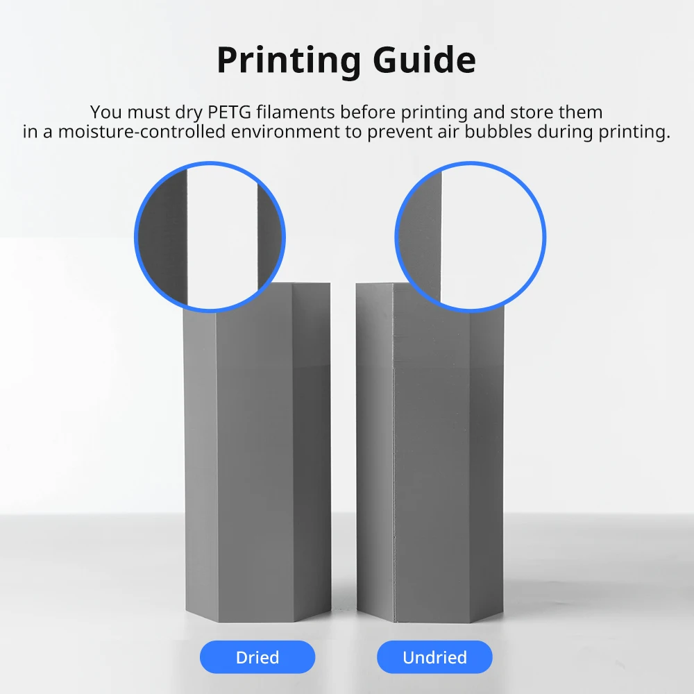 ANYCUBIC 10KG PETG 3D Printer Filament 1kg/Roll Multicolor 1.75mm Plastic 3D Printer Filament For Kobra 2 FDM 3D Printer