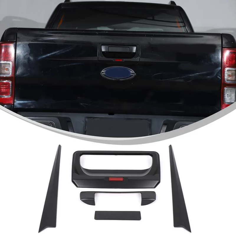 

Rear Tailgate Handle Decorative Strip Sticker Rear Handle Trim Car Accessories For Ford Ranger 2015-2021