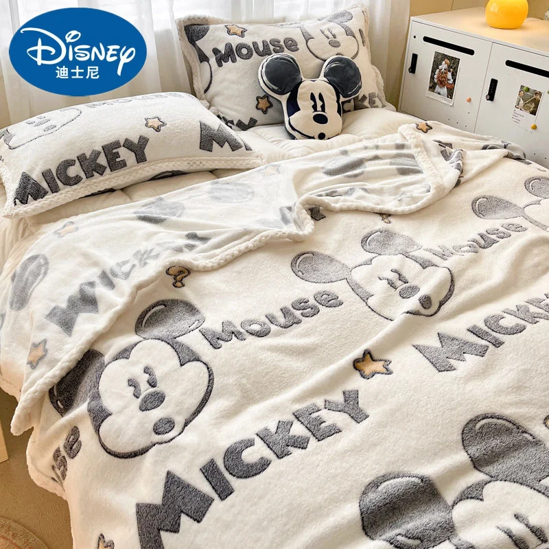 Kawaii Disney Cartoon niedlichen Mickey Minnie Decke verdickt Nickerchen Sofa Decke Büro Klimaanlage Abdeckung Decke Geschenke