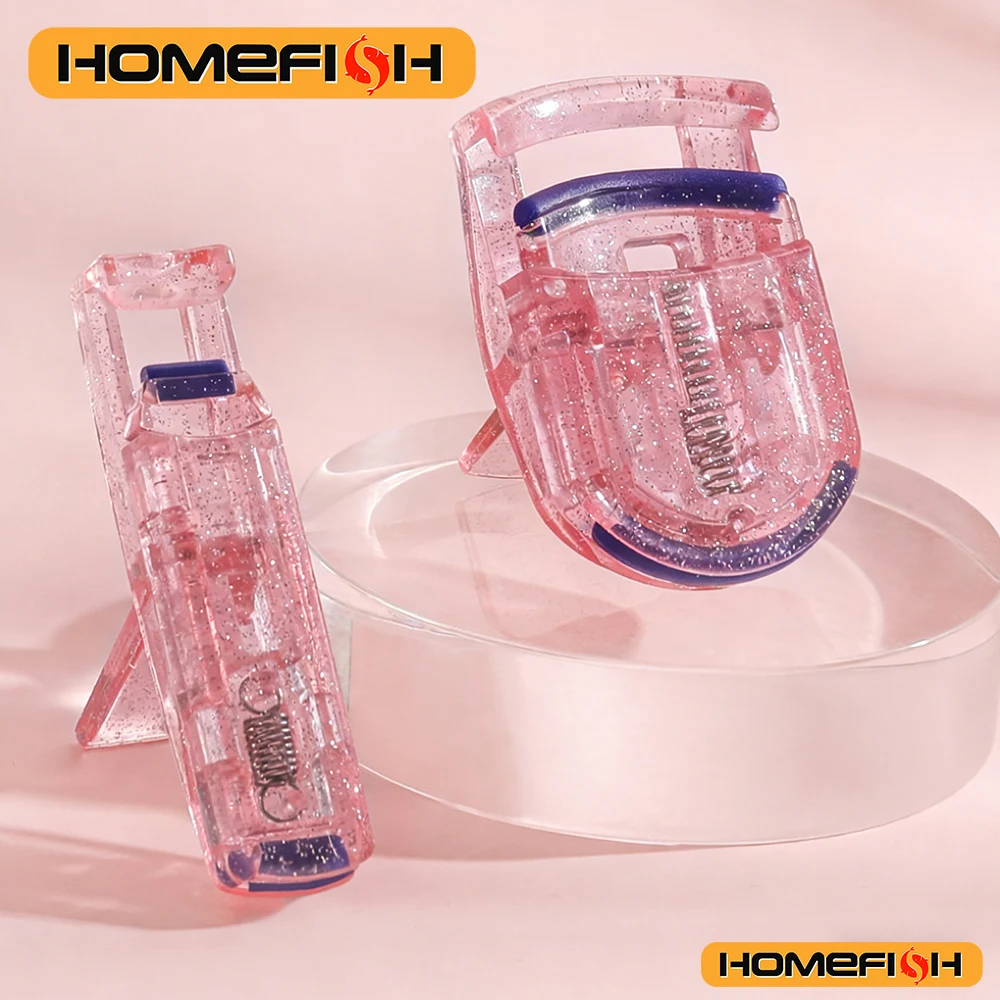2pcs Lash Curling Clamps - Eyelash Holding Cosmetic Tools, Curling & Gripping Makeup Tools