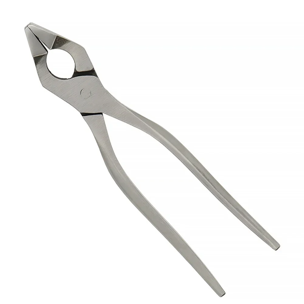 Abrazadera fija de borde de cuero, alicates para hacer bolsos de cuero, prensa de ajuste, alicates aplanados, herramienta artesanal, herramienta de mano de prensado plegable