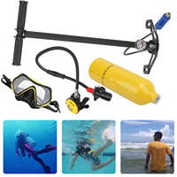 DIDEEP 1L  Diving  Equipment Portable Oxygen  Underwater Breathing Diving Gear Kit Diving &amp Snorkeling Equipment