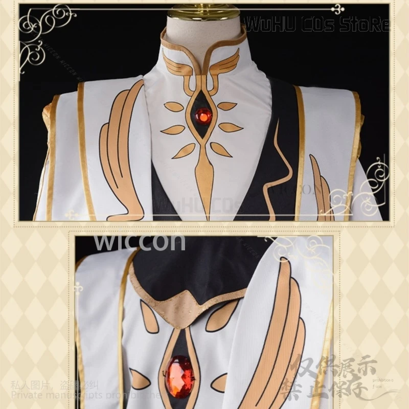 Аниме CODEE GEEASS The Leloucch Lamperouge Косплей Костюм Император Плащ Униформа Парик Взрослый Мужской Хэллоуин Рождество Индивидуальные