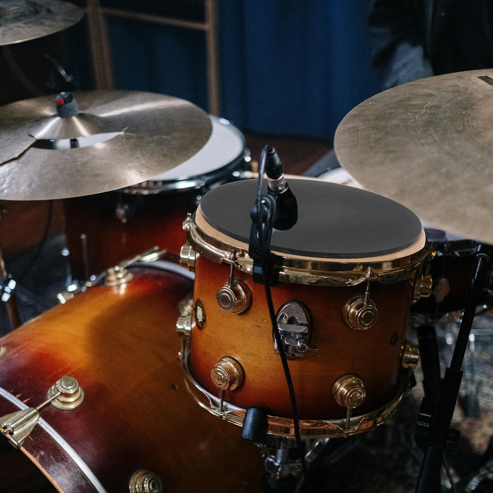 

Practice Pad Drum Drums Cymbal Mute Pads Noise Reduction Musical Instrument Rubber