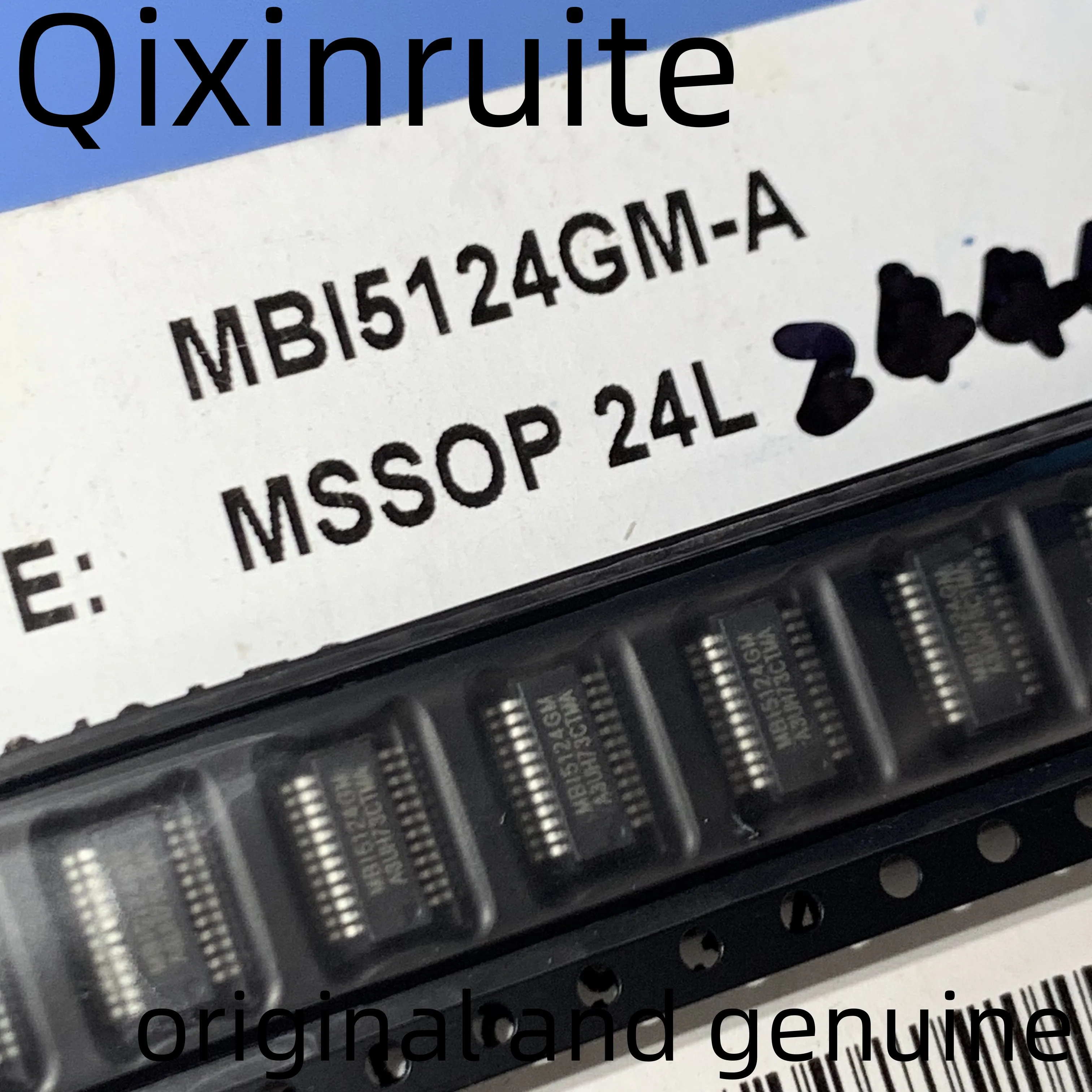 Qixinruite    MBI5124GM-A   MBI5124GM   MSSOP-24L    original and genuine