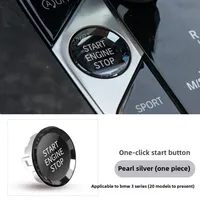 Crystal Start Button Car For BMW G20 G21 G22 G23 G26 G01 G02 G14 G15 1 2 3 4 Series Z4 F40 F44 M3 G80 M4 G82 X3 X4 X7 X6 X5