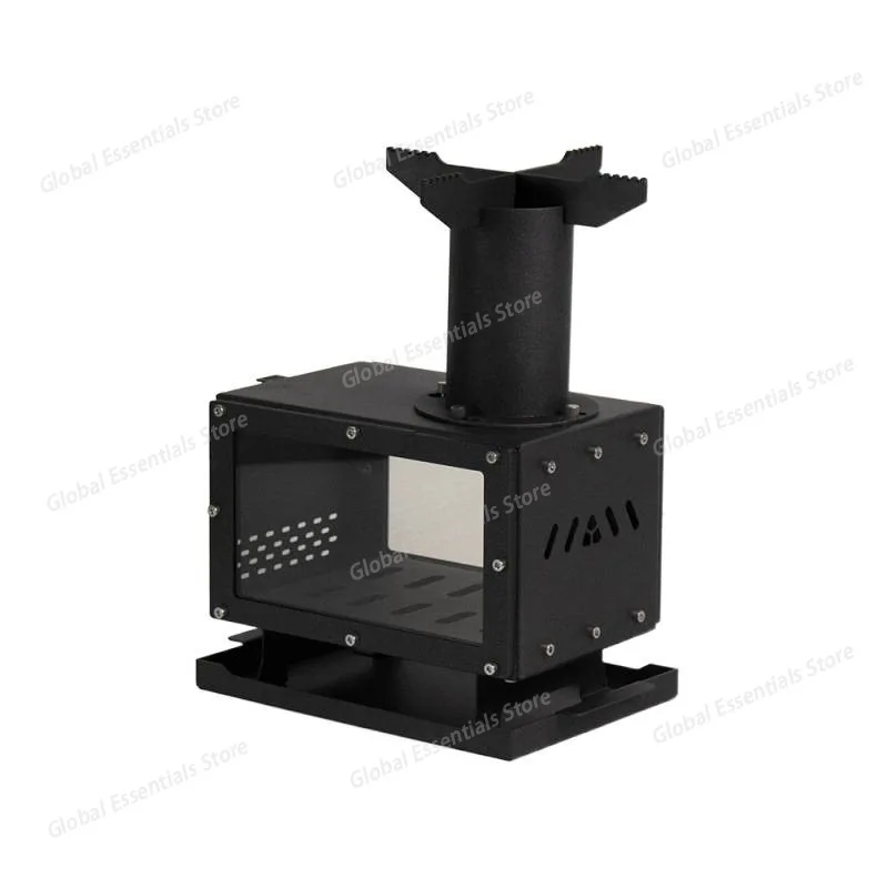 

Portable Tabletop Wood Burning Stove with Cooktop Camping Tent Cooking Stove Stainless steel material
