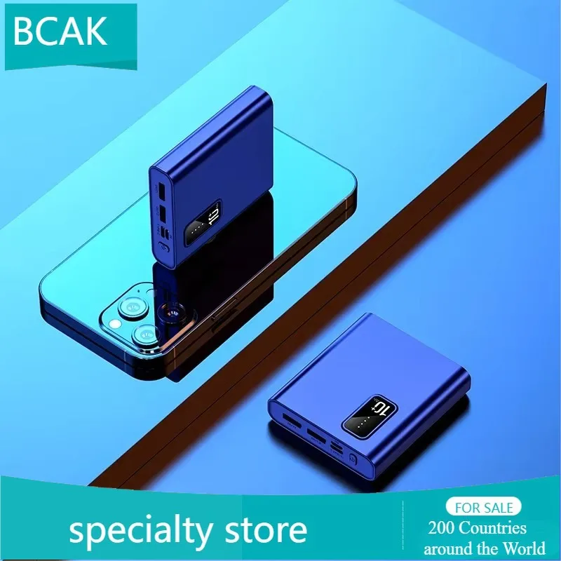 New BCAK Mini Large-capacity Power Bank, Small and Portable 20000mAh Mobile Power Supply Fast Charging