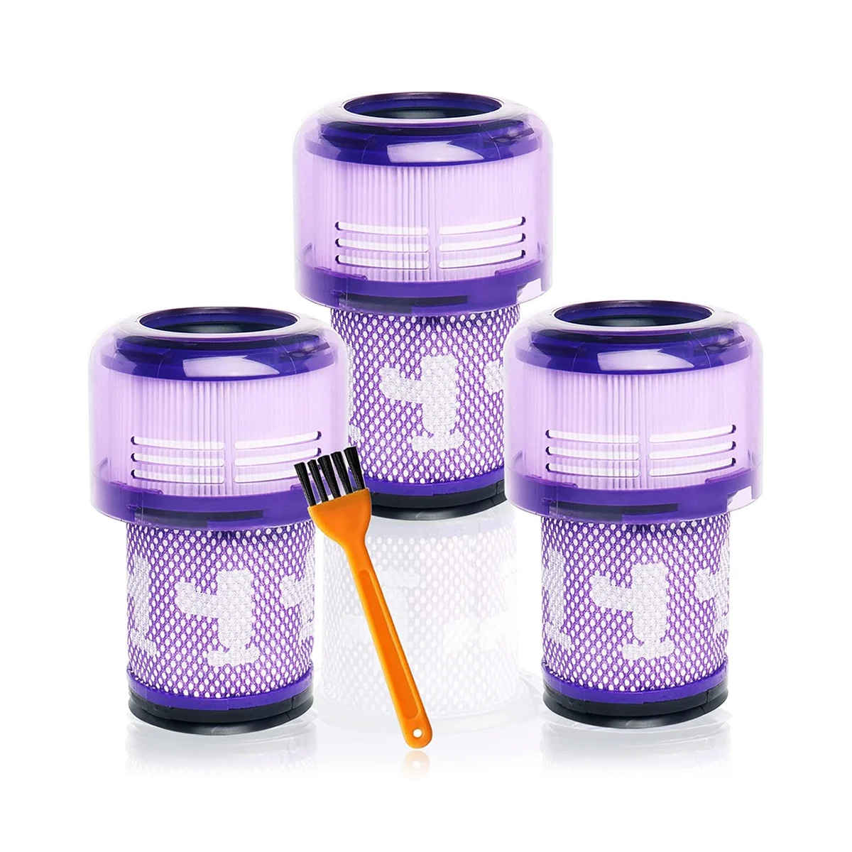 Filterersatz für V12 Detect Slim Akku-Staubsauger und V12 Slim Staubsauger, Vergleich mit Teil 971517 -01