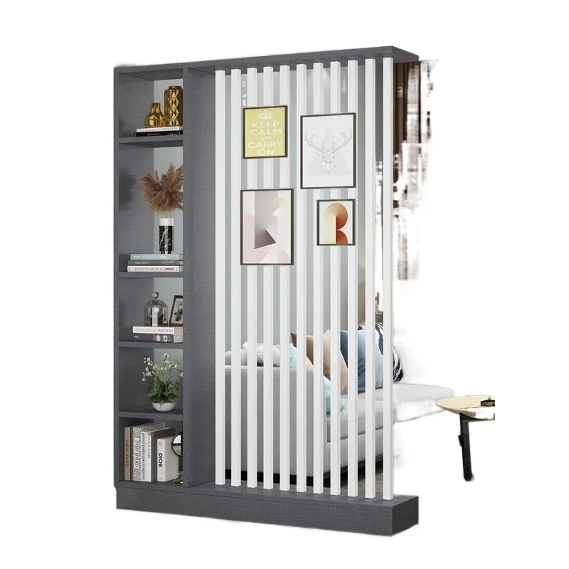 

Floor screen partition, living room porch cabinet, household light luxury shelter