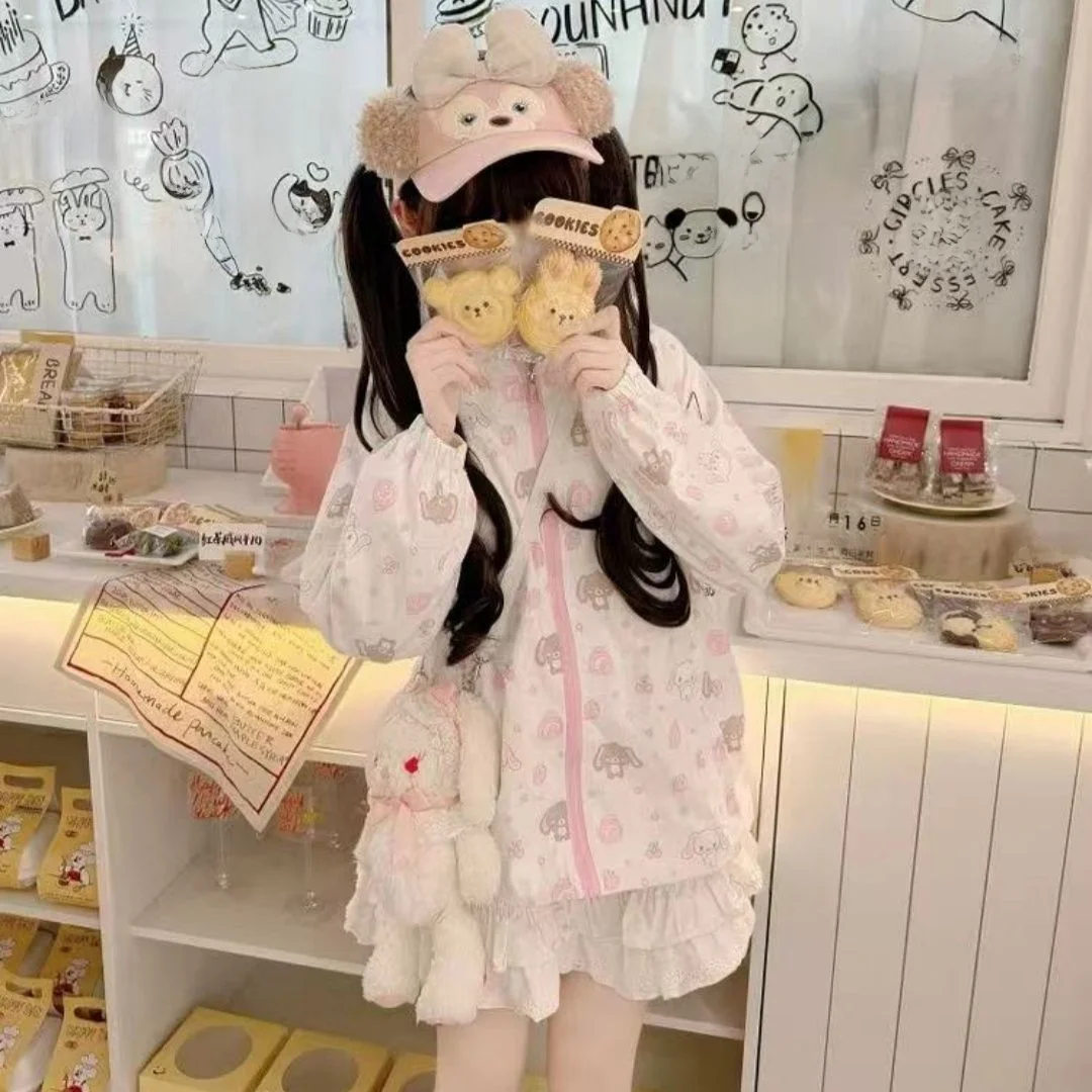 cute-animal-print-long-sleeve-hat-design-summer-thin-sun-protection-clothes-home-style-customized-clothing-fashionable