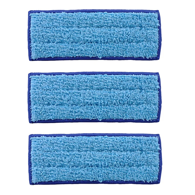 

3 Pack Washable Mopping Pads ,for IRobot Braava Jet 240 241 ,Blue