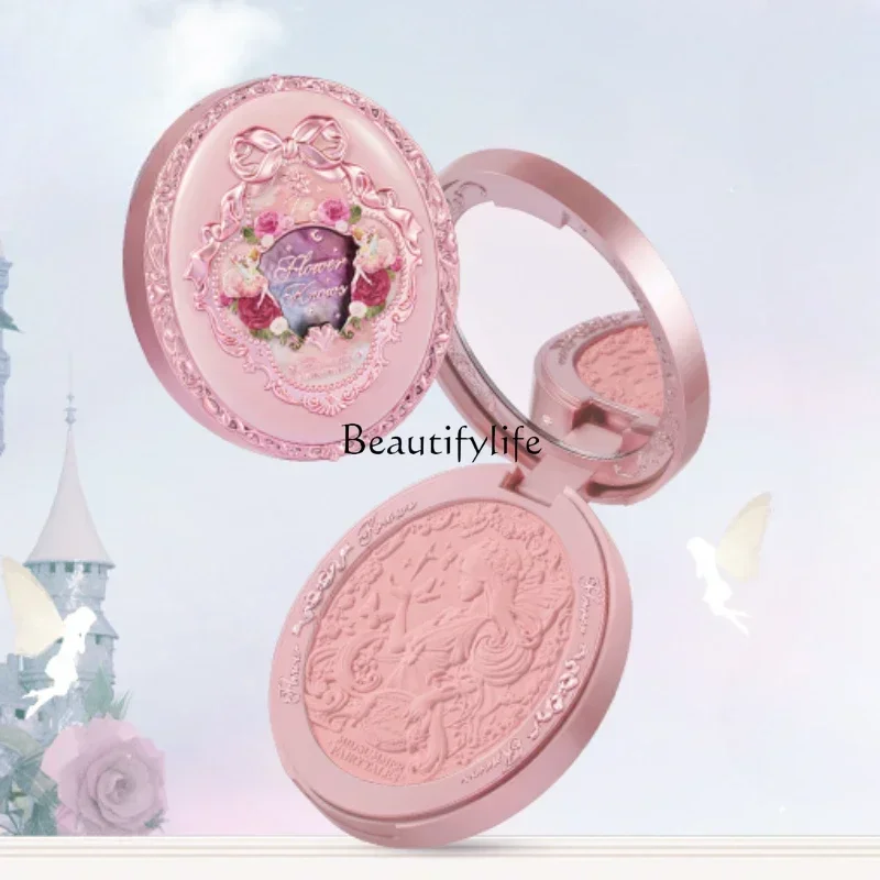 

[New] Flowers Know the Midsummer Night Cashmere Relief Blush Color Pink Delicate Atmosphere